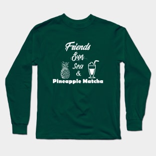 Pineapple Matcha Long Sleeve T-Shirt